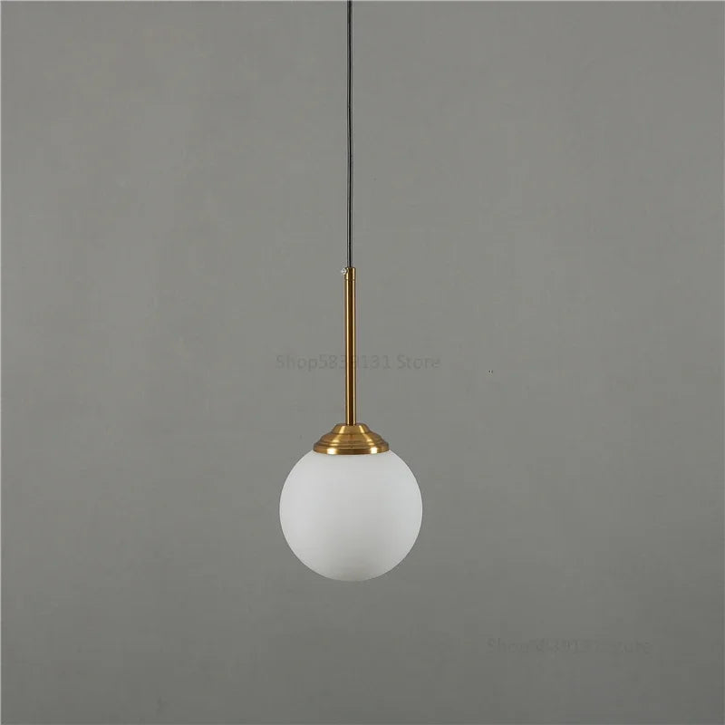 Smoke Glass Globe Pendant