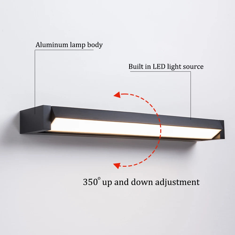 Adjustable Beam Wall Light