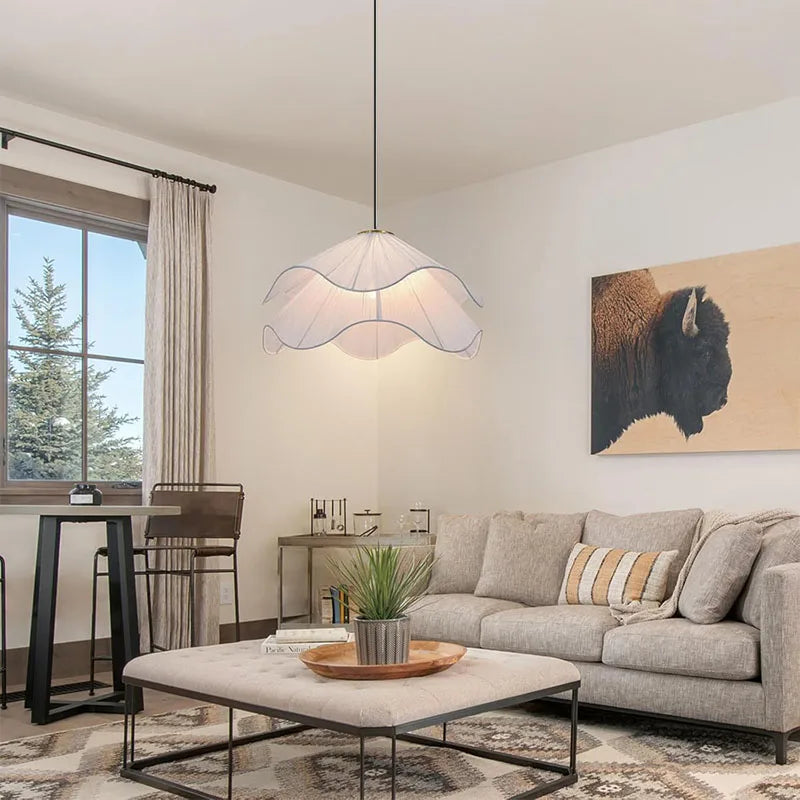 Petal Cloth Chandelier