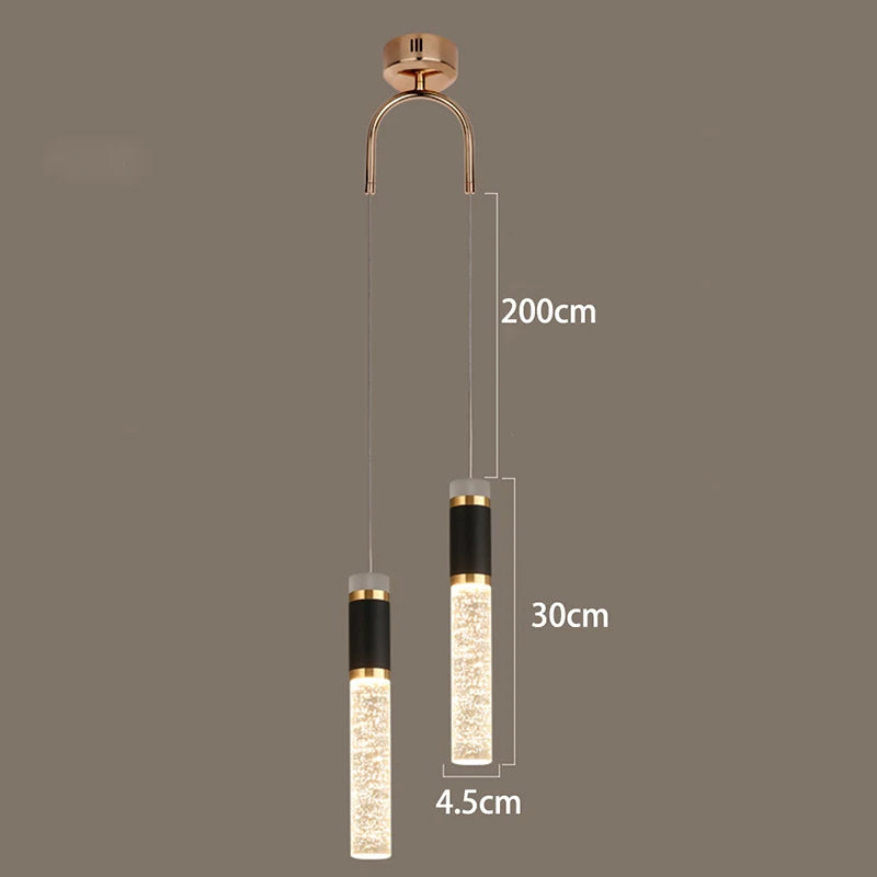 Tapered Drop Bedside Pendant