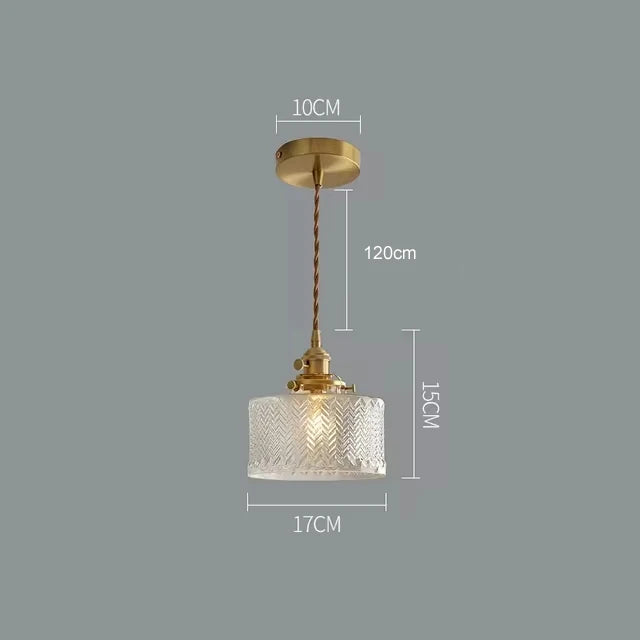 Bloom Layered Glass Petal Pendant
