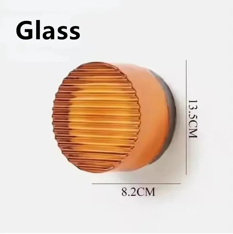 Orb Flat Glass Sconce