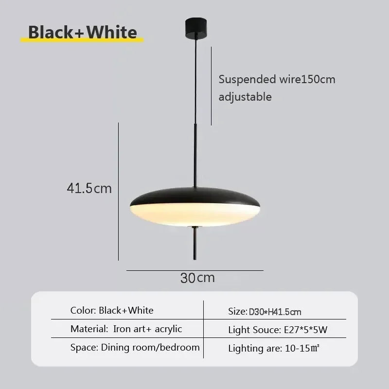 Saucer Nordic LED Pendant