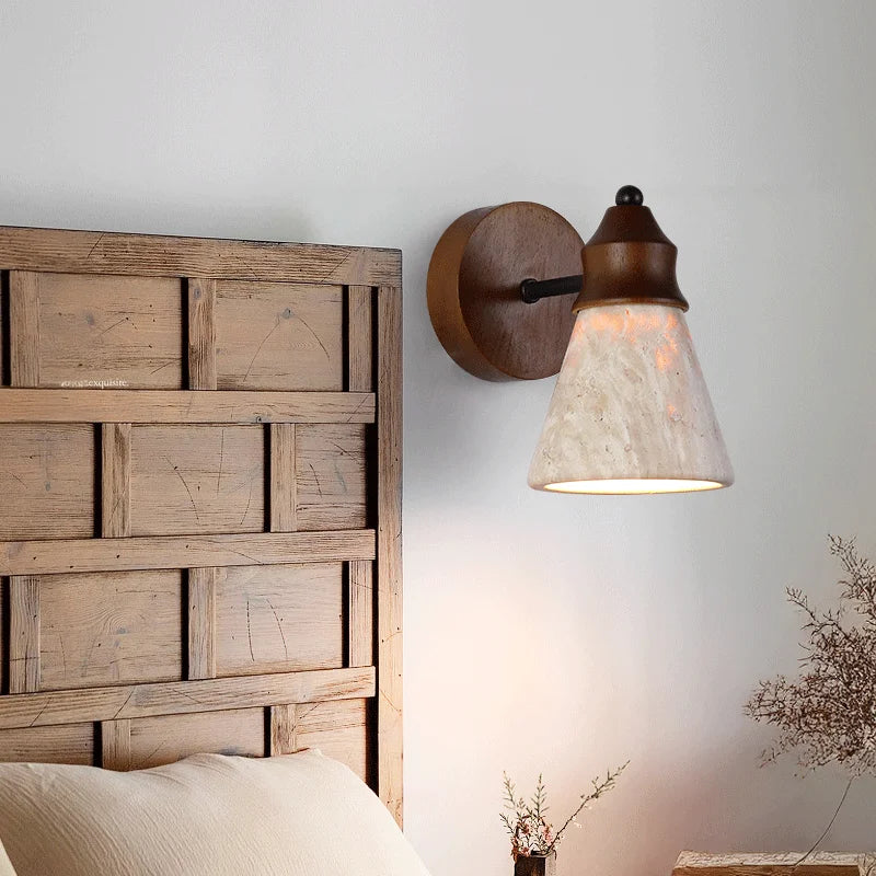 Travertine Stone Sconce