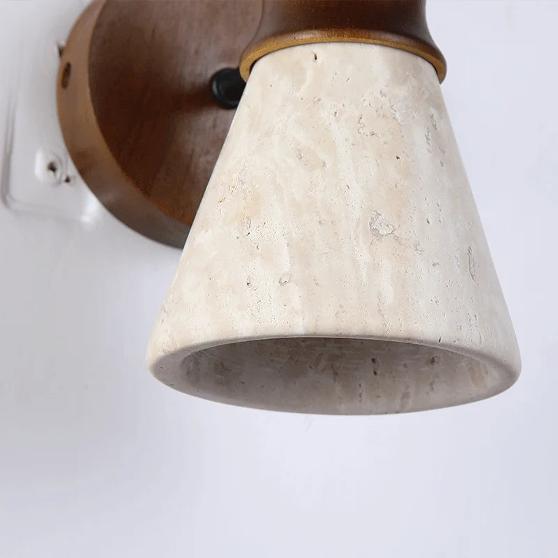 Travertine Stone Sconce