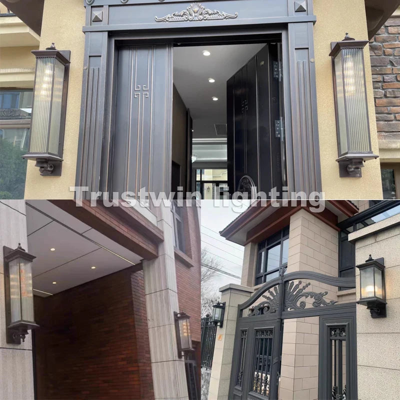 Grand European Gate Wall Light