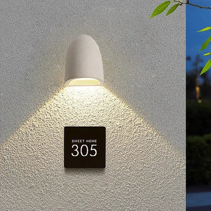 Terrazzo Cement Wall Sconce