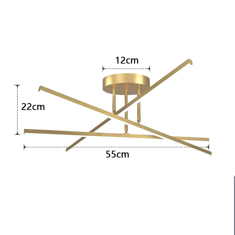 Nordic Minimalist Flush Mount Light