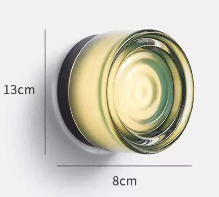 Orb Flat Glass Sconce