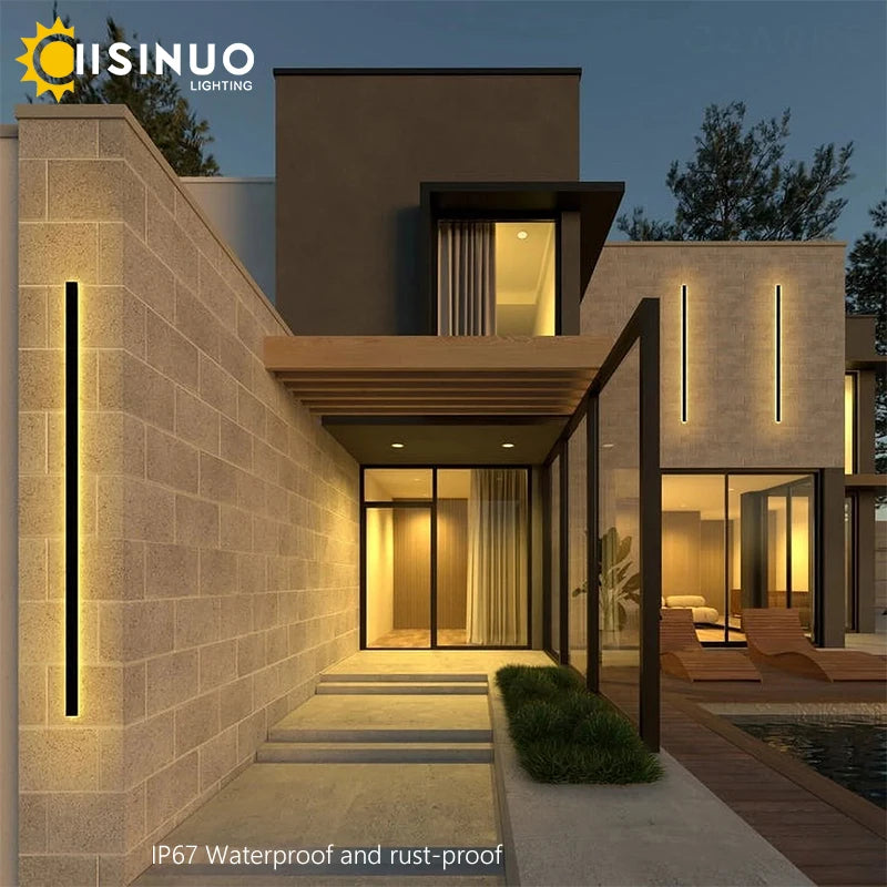Dimmable Stainless Porch Light
