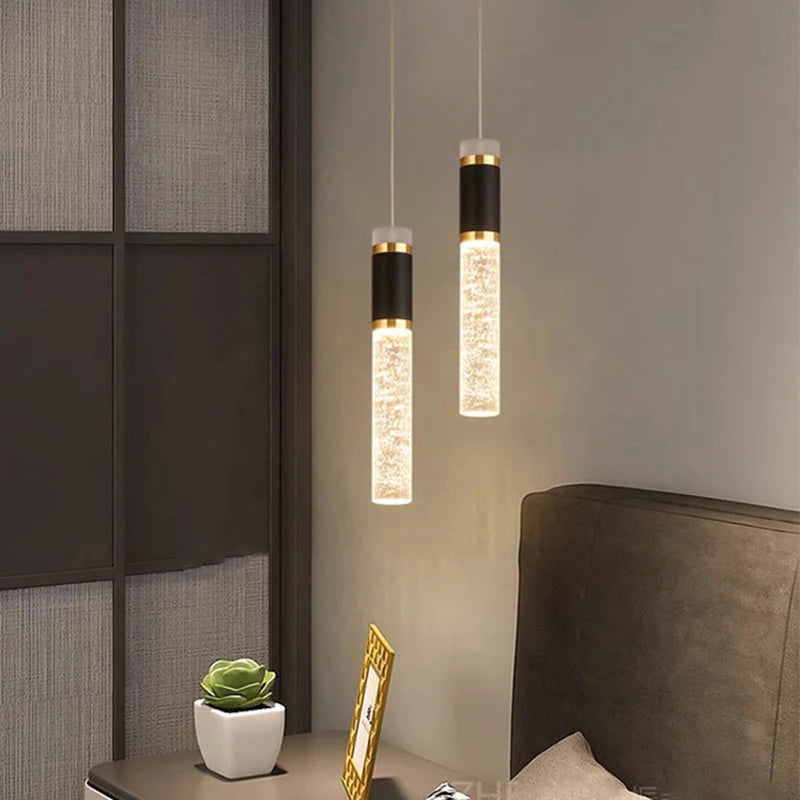 Tapered Drop Bedside Pendant