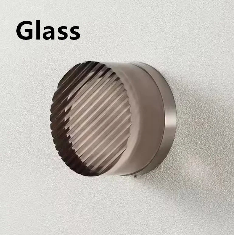 Orb Flat Glass Sconce