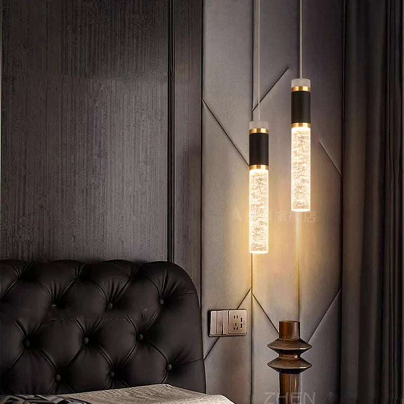 Tapered Drop Bedside Pendant