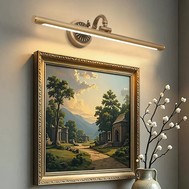 Copper Vanity Mirror Light