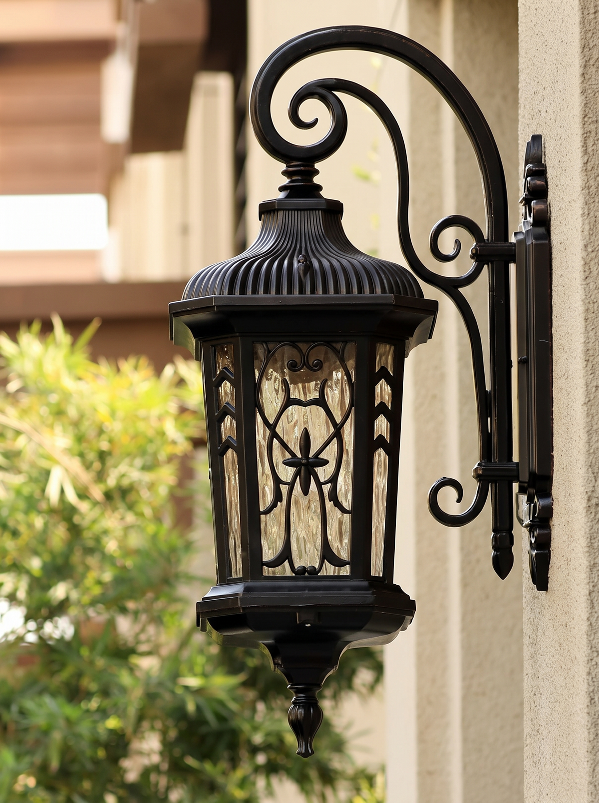 Luxury Villa Wall Sconce - detail